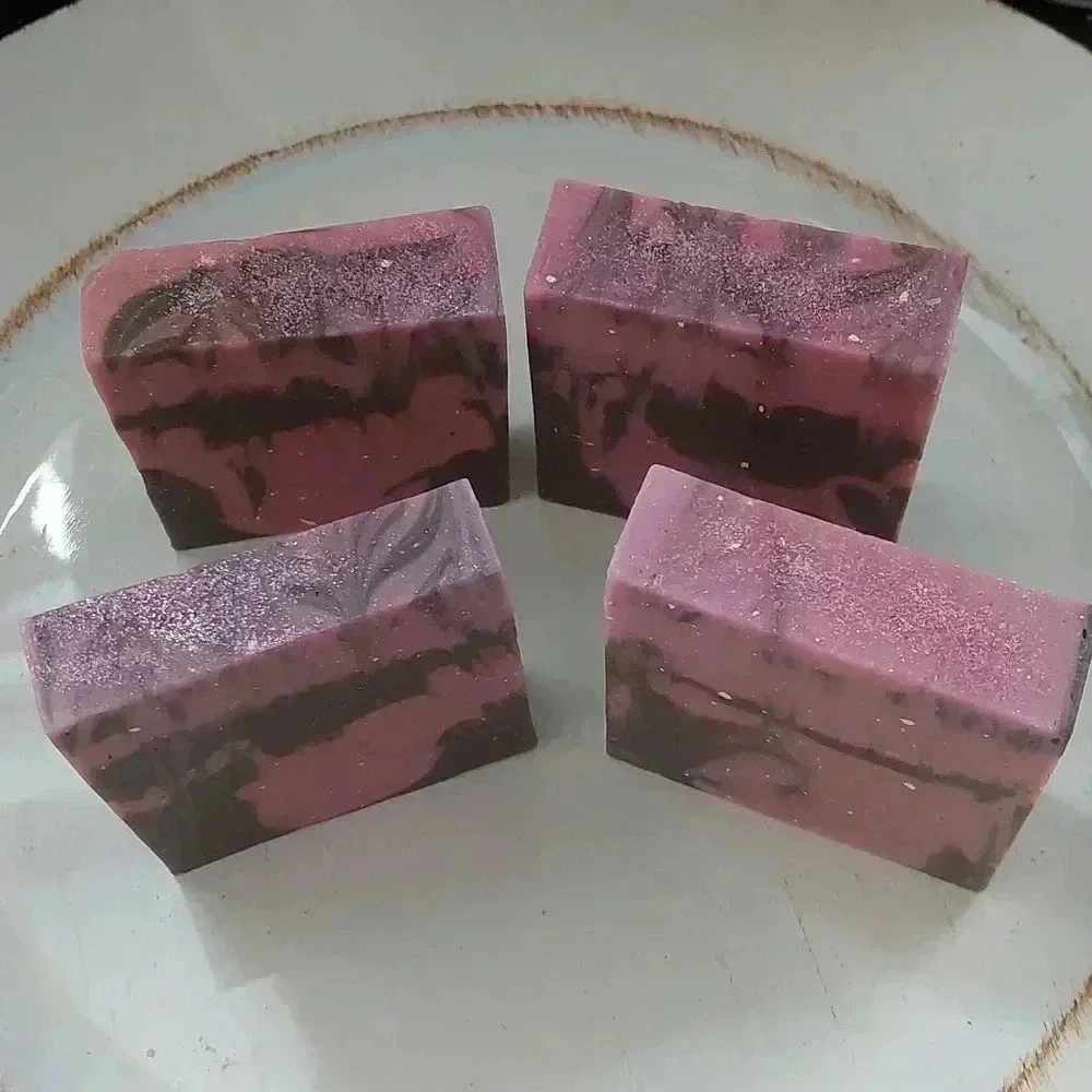 Chocolate Orchid Handmade Soap - Picture 1 of 2